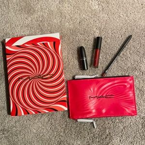 Mac Red Lipstick Set